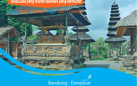 Promo Tiket Pesawat Bandung ke Denpasar Bali