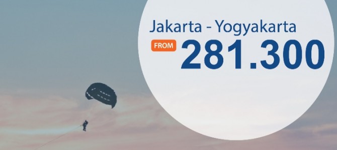 Promo tiket pesawat promo Jakarta – Yogyakarta