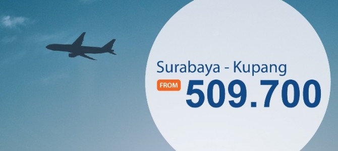 promo Tiket pesawat murah Surabaya -Kupang