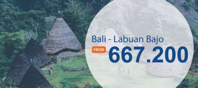 promo tiket pesawat murah Bali – Labuhan Bajo