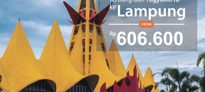 promo tiket pesawat murah Yogyakarta – Lampung