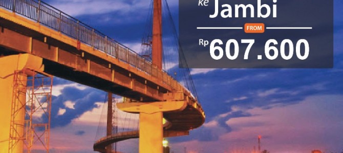 promo tiket pesawat  Yogyakarta – Jambi